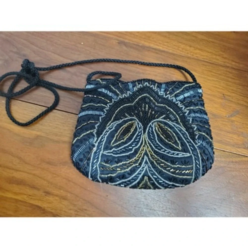 Carla Marchi Sequined Rope Type‎ Crossbody
